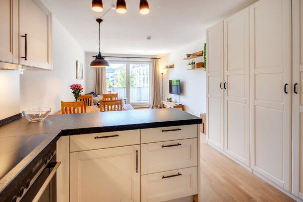 Sunny furnished apartment with south-balcony - Photo 1