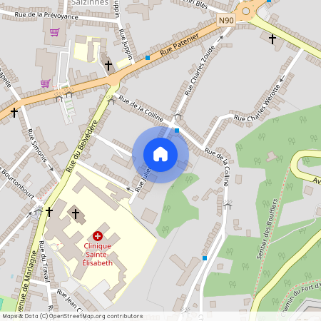 Rue Julien Colson, 23, 2.1, 5000, Namur