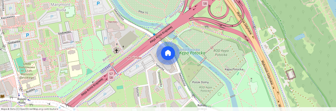 Warszawa Żoliborz Marymont-Potok, Gwiaździsta