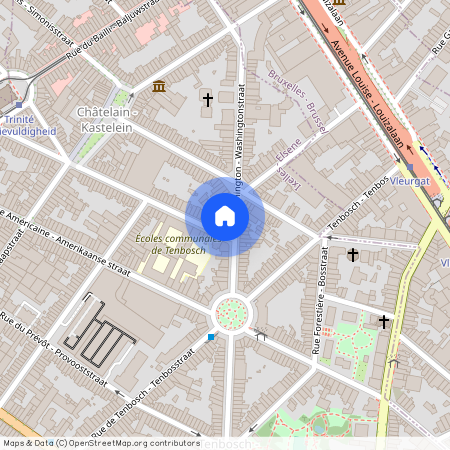 Rue Washington, 65, 1050, Ixelles