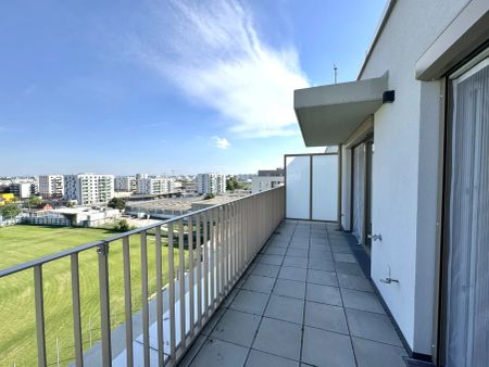 Terrassenwohnung im 7. Stock - Sonnig Wohnen - Nahe U1 Kagraner Platz - Photo 5