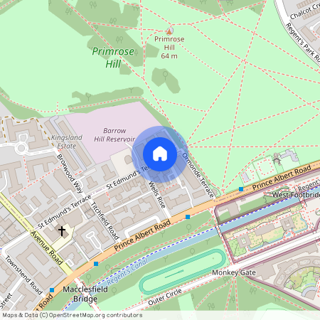 St Edmunds Terrace, Primrose Hill, NW8