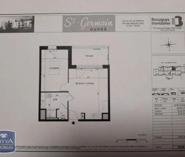 Appartement à louer 2 pièces 39.28m² - Photo 2