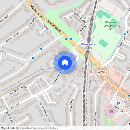 KT4 7EL, Worcester Park