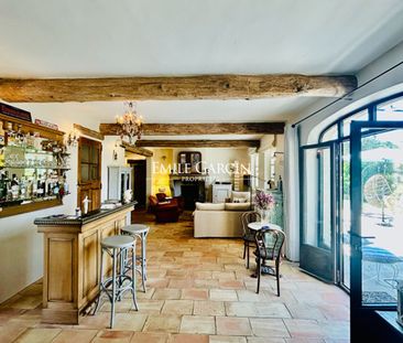 Luberon, Bonnieux, Mas à louer avec piscine - Photo 5