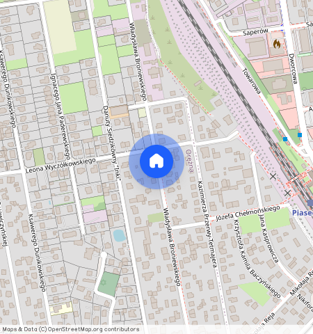 mazowieckie, piaseczyński, Piaseczno, Piaseczno, Władysława, Broniewskiego