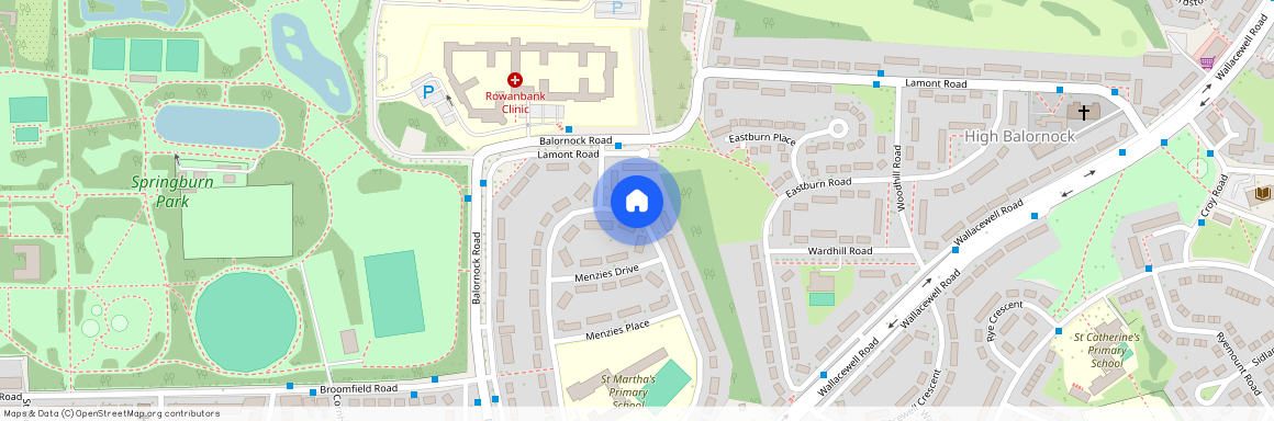 Menzies Road, Glasgow, G21, Menzies Road, Balornock, Glasgow, G32