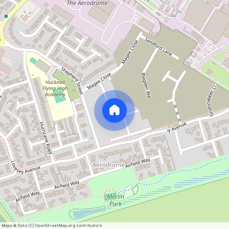 Flying Bedstead Way, Hucknall NG15