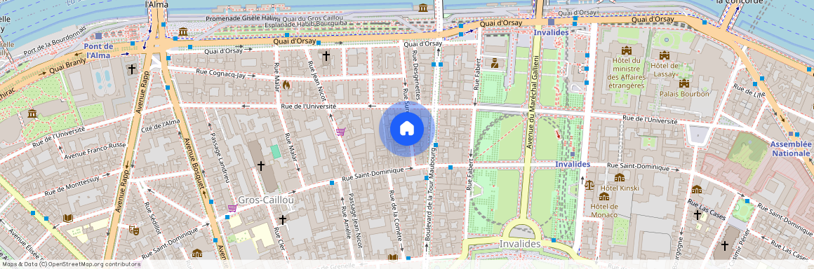 Surcouf 22, Rue Surcouf, Paris