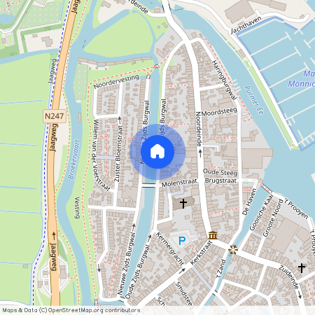 Monnickendam, 1141 AB, Oude Zijds Burgwal, Monnickendam