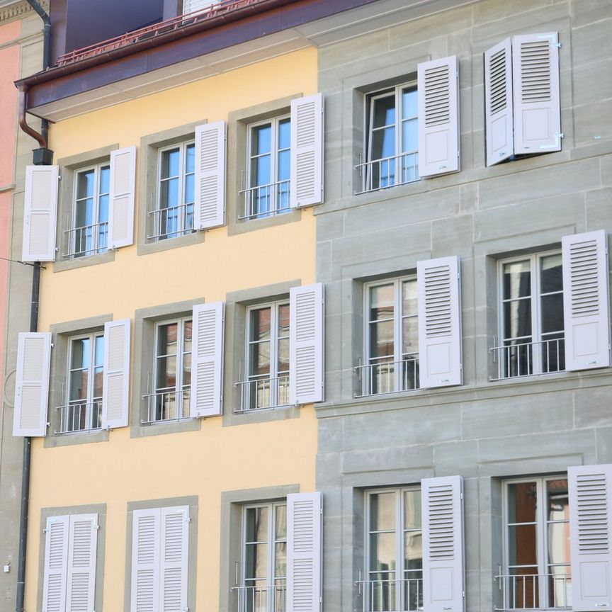 CHARMANT STUDIO - au cœur de la ville de Romont ! - Photo 1