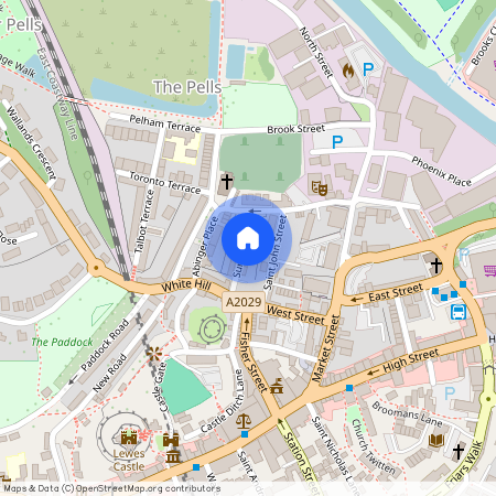 Sun Street, Lewes, East Sussex, BN7