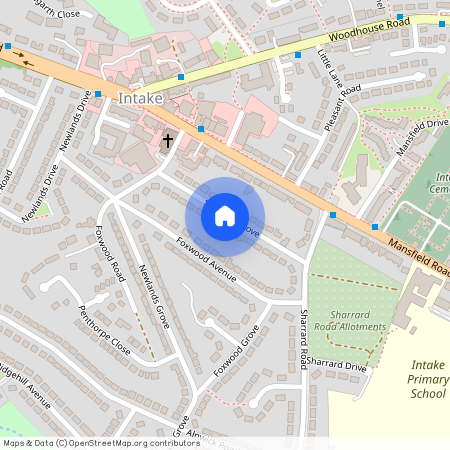 Sharrard Grove, Intake