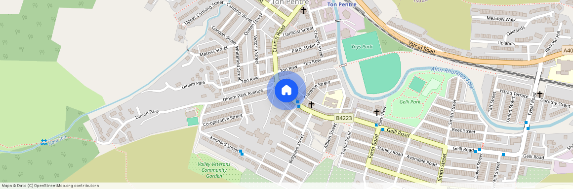 Gelli Road, Ton Pentre, Rhondda Cynon Taff, CF41