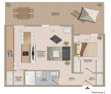 Erdgeschosswohnung die es so nur 1 x in Heinsberg gibt. Garten, Sma... - Foto 1