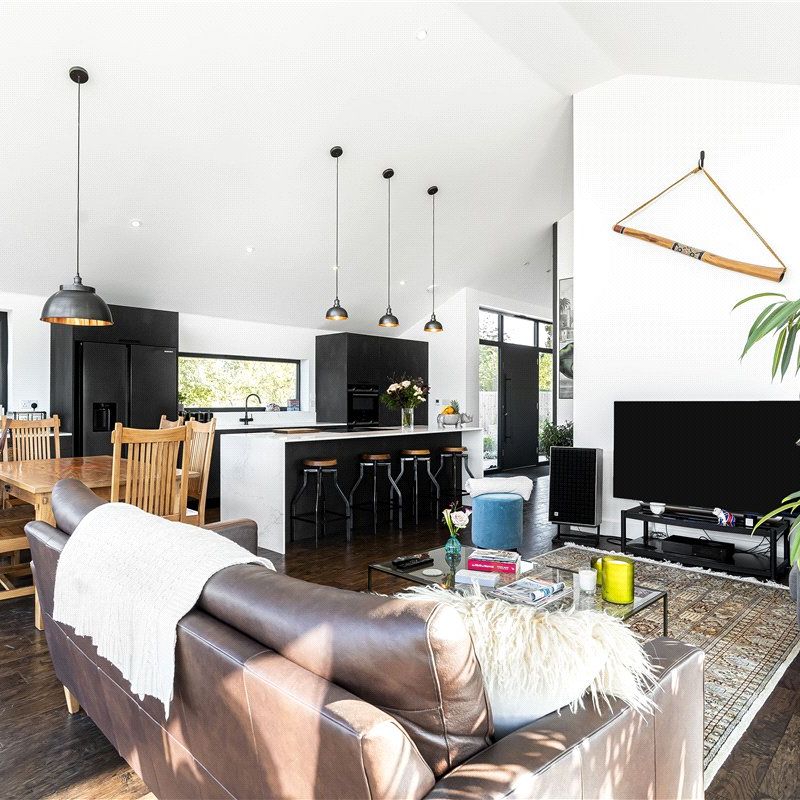 A recently built contemporary barn style property occupying a fabulous semi-rural position on the edge of this superbly placed village. - Photo 1