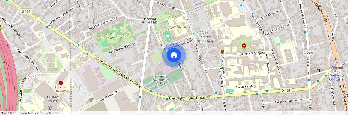 Rue Jean-Baptiste Baudin, Francja, Villejuif