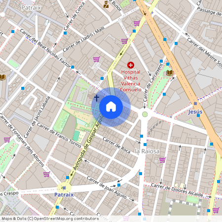 Calle Compromiso Caspe 8, Piso 1, Puerta 1