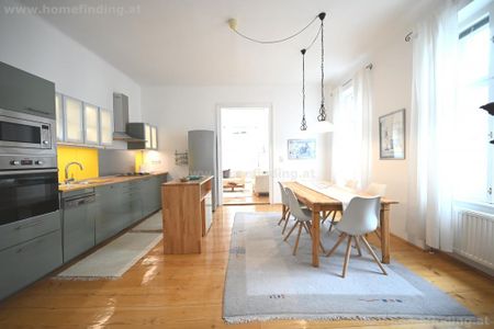 expat flat: möblierte 4-Zimmerwohnung (2 Schlafzimmer) nahe Mariahilfer Straße - Photo 4