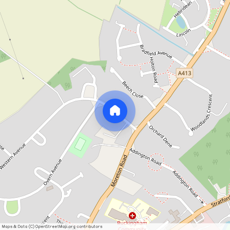 Western Avenue, Buckingham, Buckinghamshire, MK18