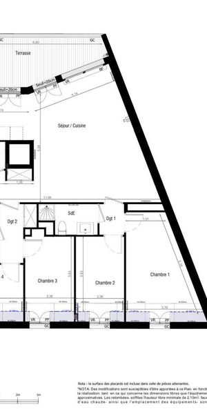 Location Appartement 5 pièces 106m² BRUNOY 91800 - Photo 2