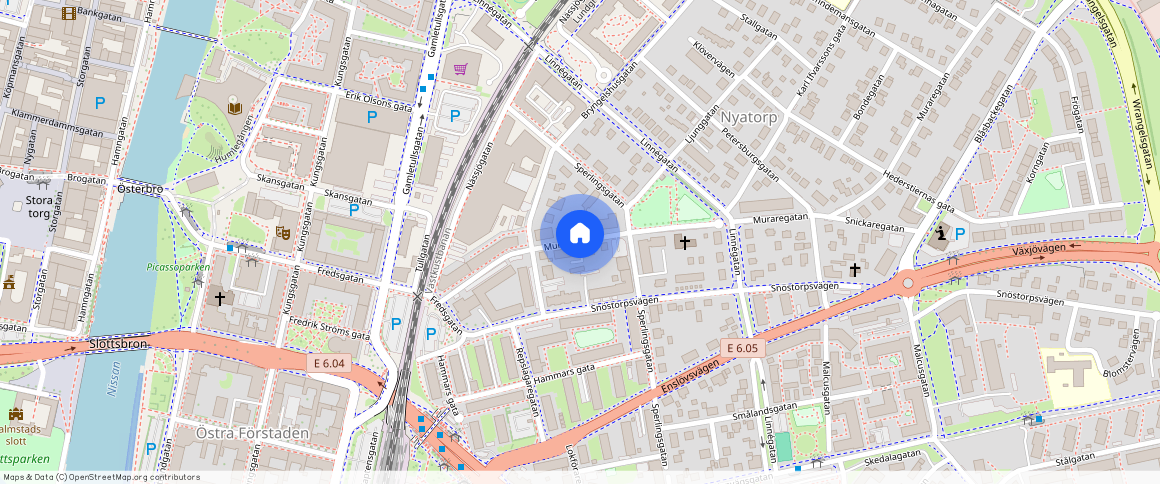 Muraregatan, Halmstad