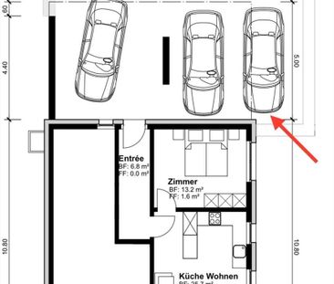 neue 2.5 Zimmer Wohnung mit Terrasse und herrlicher Aussicht - Photo 5