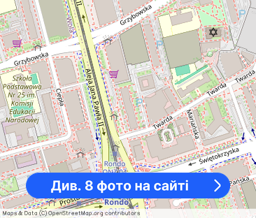 2-pok. 27m², JP II 20, W-wa. Centrum, wyposażone. 2500zł/mc + media... - Фото 1