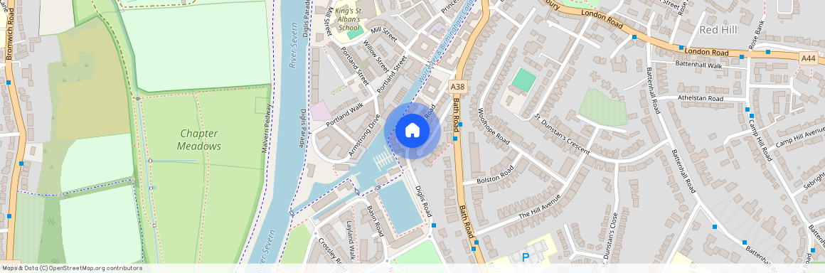 Diglis Road, Worcester, Worcestershire