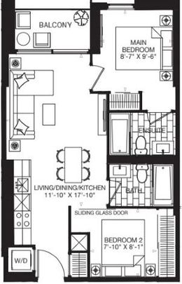 For Lease - 35 Parliament Street Unit# 713, Toronto, Ontario - Photo 1