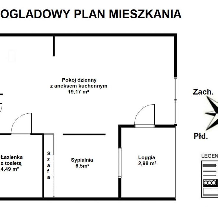 Apartamentowiec Soho 18 - dwa pokoje do wynajęcia - Zdjęcie 1