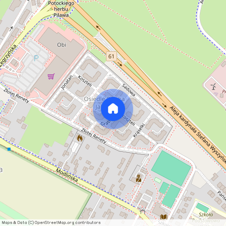 Legionowski, Jabłonna, Grabsztyny