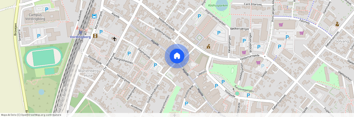 Algade 55B 2. 4760 Vordingborg