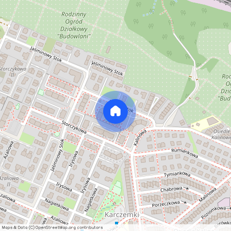 ul. Różany Stok, Kokoszki, Gdańsk, pomorskie