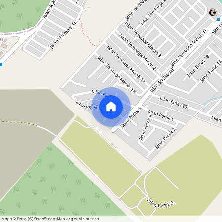 Jalan Perak 6 Lorong 1, Taman Sri Skudai, Skudai, Johor, Malaysia