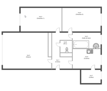 Location – Appartement T3 – 71m2 – Creutzwald - Photo 1