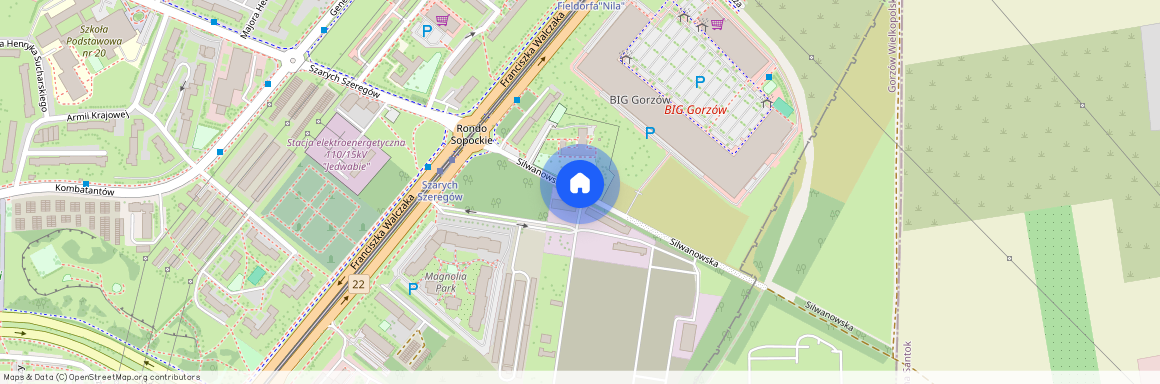 ul. Franciszka Walczaka, Dolinki, Gorzów Wielkopolski, lubuskie