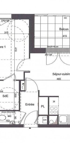 Appartement 2 pièces - - Photo 2