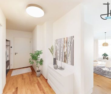 Moderne 2-Zimmer-Wohnung mit EBK und Balkon - Photo 1