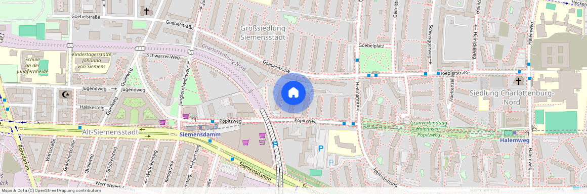 Popitzweg 10B - 13627 Berlin OT Charlottenburg-Nord