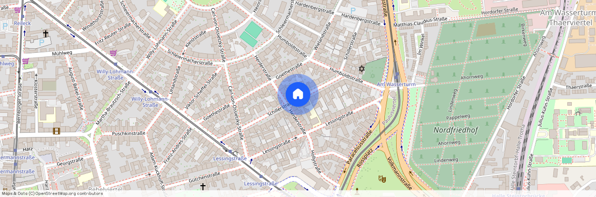 Schillerstraße, 06114, Schillerstraße    Halle