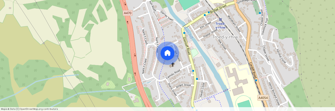 Church Street, Troedyrhiw, Merthyr Tydfil, CF48