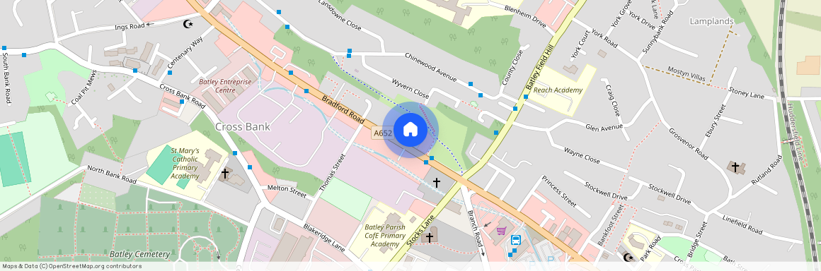 Bond Street, Batley, West Yorkshire, WF17