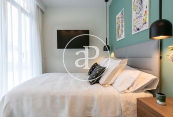 Flat with terrace for rent in Goya (Madrid)