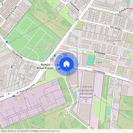 ul. Geodetów, Józefosław, Piaseczno, piaseczyński, mazowieckie