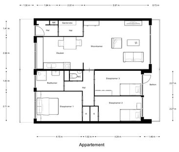 Appartement te huur: Arthur van Schendelplein 184 2624 CZ Delft - Foto 6