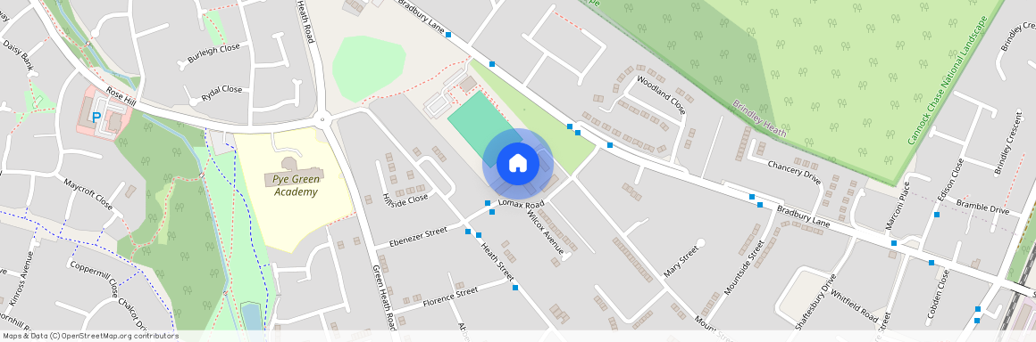 Lomax Road, Hednesford, Cannock, Staffordshire, WS12