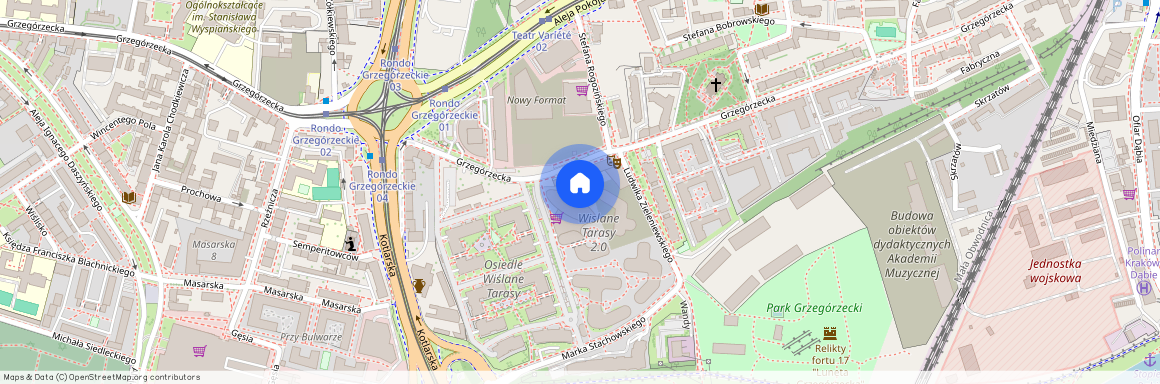 ul. Grzegórzecka, Grzegórzki, Grzegórzki, Kraków, małopolskie