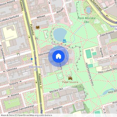 ul. Bedřicha Smetany, Stary Mokotów, Mokotów, Warszawa, mazowieckie