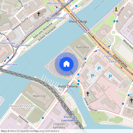 Zielonego Mostu, Łasztownia, Śródmieście, Szczecin, zachodniopomorskie